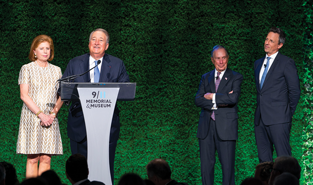 >Abby and Howard Milstein